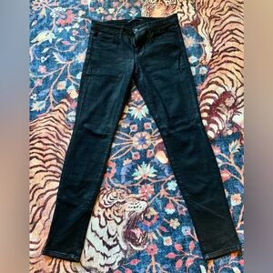 JOE’S JEANS “The Skinny” Black Shimmer Jeans